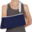 DeRoyal Universal Arm Slings - Adult Arm Sling with Pad, Hook and Loop, Navy - 8020-00B