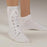 DeRoyal Canvas Lace-Up Ankle Braces - Canvas Ankle Splint with Laces, Size M - 8761-02