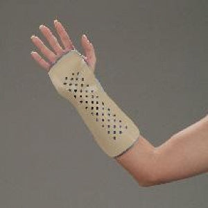 DeRoyal Wrist and Forearm Splint - Aluminum Wrist and Forearm Splint with Foam, Left, Adult - 9101-06