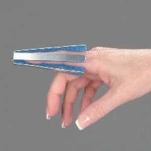DeRoyal Four Prong Finger Splints - 4-Prong Aluminum and Foam Finger Splint, Size S, 2" - 9112-01