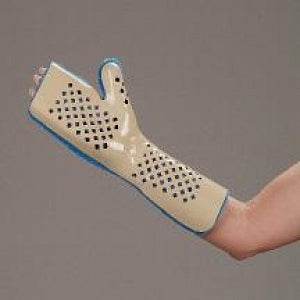 DeRoyal Full Hand Splints - Aluminum Full-Hand Splint with Foam, Youth, Left - 9151-05