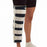 DeRoyal Cutaway Knee Immobilizers - Cutaway Adjustable Knee Immobilizer in Black Foam, 12" Long - BF4433-12