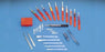 DeRoyal Carbon Steel Blades - Carbon-Steel Blade, #10 - D6201