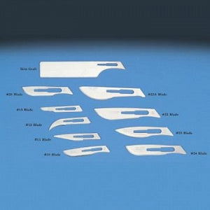 DeRoyal Swann-Morton Stainless Steel - Swann-Morton Scalpel Blade, Stainless Steel, #15 Blade - D6305