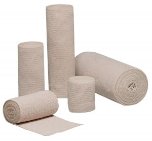 DeRoyal Econo Elastic Bandage - Deluxe Elastic Bandage with Clip, 6" x 5 yd. - DEBV6