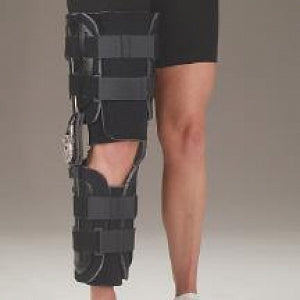 DeRoyal Slimline Universal Knee Braces - Slimline Universal Knee Brace with 27"-22" Telescopic Paddles - KB2040-00