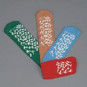 DeRoyal Single-Sided Slippers - Single Tread Slippers, Teal, One Size Fits Most - M3065-U