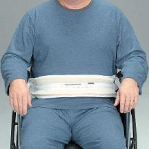 DeRoyal Foam Wheelchair Belts - Adjustable Wheelchair Waist Belt, Heavy Duty, with Padding, 21" x 5" - M5150