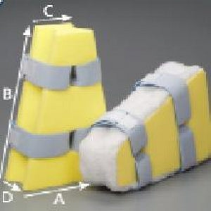 DeRoyal Concave Hip Abduction Pillows - Concave Hip Abduction Pillow with Band, Universal Size - M60-075