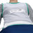 DeRoyal Super Security Restraint Vests - Restraint Vest, Criss-Cross with Loops, White, Size L - 205P10