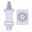 DeRoyal Neonatal Skin Temperature Sensor Probes - Reusable Cable, Putty - NI-36
