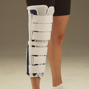 DeRoyal Tri-Panel Knee Immobilizers - Adjustable Tri-Panel Knee Immobilizer, 16" Long - V1160917