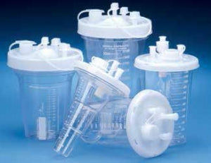 DeRoyal Crystaline Rigid Canister System - Crystaline Rigid Canister, 1, 200 cc - V71-3001