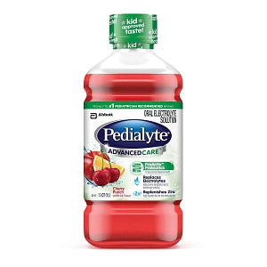 Abbott Pedialyte Nutritional Supplement - Pedialyte Nutritional Supplement, Cherry, 1 L Bottle - 63057