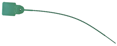 Pull Tight Light Duty Plastic Seal, Blue, No Numbers