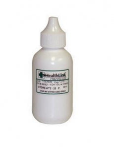 Healthlink Potassium Hydroxide Stain - Potassium Hydroxide 10% Stain with DMSO, 30 mL, ORM-D Drop Bottle - 400521