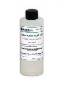 Healthlink Trichloracetic Acid - Trichloroacetic Acid, 10%, 4 oz., HAZMAT - 400559