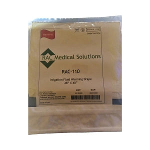 RAC Fluid Warming and Irrigation Drapes - Fluid Warming / Irrigation Drape, 48" x 48" - RAC5110