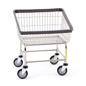 R&B Wire Products Wire Laundry Carts - CART, LAUNDRY, FRONT LOAD, 2.25 BUSHEL - 100T