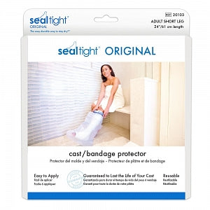 Brownmed SEAL-TIGHT Original Moisture Protection - Seal-Tight Shower Cast Cover, Leg, Short - 20103