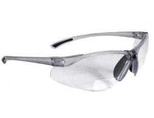 Radians / Techna C2 Bi-Focal Reading Safety Glasses - Safety Reading Glasses, C2 Bifocal 2.0+, Black Frame - C2-120