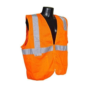 Radians / Techna Orange Mesh Safety Vests - Orange Mesh Safety Vest, Size XL - SV25-2ZOM-XL