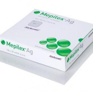 mepilex ag dressing Antimicrobial Silver Foam Border Dressings Gilgal Medical Supplies Inc delivering reliable protection and comfort for a wide range of wound types Mepilex AG dressing 10cm x