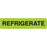 Refrigeration Communication Labels Refrigerate Do Not Freeze" - White - 3"W x 4"H