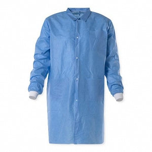 Dupont ProClean Protective Lab Coats - Lab Coat with Knit Cuff, Size M - GB219SWHM00300B