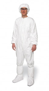 DuPont Bound Seam Coveralls - Tyvek IsoClean Coveralls with Elastic Wr ...