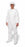 DuPont Bound Seam Coveralls - Tyvek IsoClean Coveralls with Elastic Wrists and Ankles and Bound Seams, Clean Processed, White, Size XL - IC253BWHXL00250C