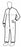DuPont Tyvek IsoClean Frocks - Tyvek Isoclean A-Line Frock with Zipper, White, Size L - IC264SWHLG00300B