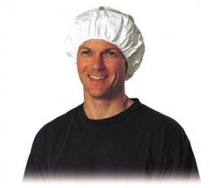 DuPont Tyvek Isolan Bouffant Caps - Tyvek Isoclean Bouffant Cap, Sterile, 21.5" - IC729SWH000250CS