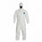 Dupont Safespec Chemical-resistant Coveralls - Tychem SL White Elastic Coveralls, Size M - SL125BWHMD001200