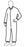 DuPont Tyvek Coveralls-Series 125 - Tyvek Coveralls with Elastic Wrists and Ankles and Serged Seams, White, Size M - TY125SWHMD002500