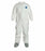 DuPont Safespec Coveralls with attached Boots - Tyvek Coveralls, Boots, Elastic Wrists, Storm Flap, Size L - TY121SWHLG0025NS