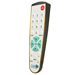 Command Hand Inc. Universal TV Remote Controls - Universal TV Clean Remote Control, Cable Box - CR3BCBE