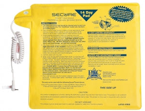 Personal Safety Corp Fall Management Chair Sensor Pads - Bed Sensor Pad 14 Day Warranty 12" x 12" - CHAIR PAD - 14