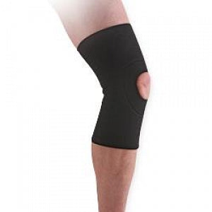 Ossur Americas Inc Form Fit Neoprene Knee Support / Accessori - Black Neoprene Knee Support with Open Patella, Size L - 302017BLK