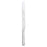 Royal Industries Buffet Serving Utensils - KNIFE, SLICING, BUFFET, SS, SERRATED, 9" - ROY BBH 10