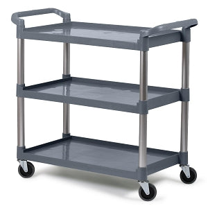 Royal Industries Bus Carts - BUSCART, LARGE, DARK GRAY, PLASTIC - ROY BC 4019 GRY