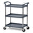 Royal Industries Bus Carts - BUSCART, LIGHT GRAY, PLASTIC - ROY BC 8162 GRY