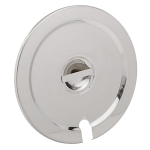 Royal Industries Vegetable Insets and Lids - LID, INSET, VEGETABLE, NOTCHED, SS, 10-1/2" - ROY IST 10 1/2 C