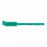United Ad Label Patient ID Plastic Alert Bands - Patient ID Wristband, Snap, 10" x 1", Green, Custom for Broward - ULWB0108LA-22