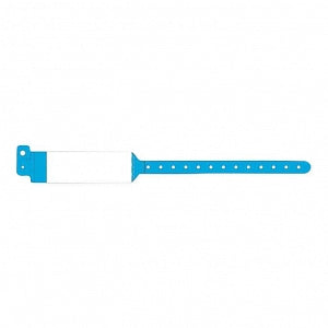 UAL Adult Patient Identification Cover Seal Wristbands - WRISTBAND, COVR, SEAL, BL, 1-1/4X11-3/4 - ULWB5080BP-13