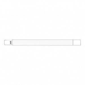 United Ad Label Tyvek Wristbands - WRISTBAND, TYVEK, 10X1, WH - ULWBT0110-11