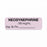 United Ad Label Co. Drug Tape / Labels - Neosynephrine Label, 100 mg / mL, Expiration Date / Time, Lavender, 1-1/2" x 1/2", Permanent, 610 Labels / Roll - ULAL1508
