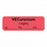 United Ad Label Co. Drug Tape / Labels - VECuronium Label, 1 mg / mL, Date, Time, Initial, Orange, 1-1/2" x 1/2", Permanent, 1000 Labels / Roll - ULAL541-D