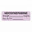 United Ad Label Co. Drug Tape / Labels - Neosynephrine Label, Strength (mcg / mL), Expiration Date / Time, Lavender, 1-1/2" x 1/2", Permanent, 610 Labels / Roll - ULAL737