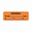 United Ad Label Co. Drug Tape / Labels - Versed Label, Strength (mg / mL), Date, Time, Initial, Orange, 1-1/2" x 1/2", Removable, 1000 Labels / Roll - ULAL773-D